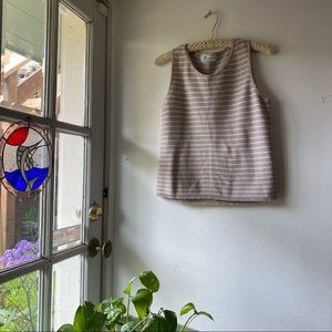 {Vintage} Sweater Knit Tank